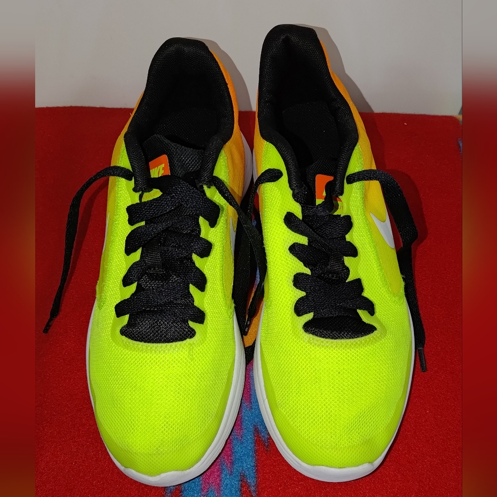 Nike Revolution 3 819416-803 Running Rainbow Girl Sneakers Size 5Y